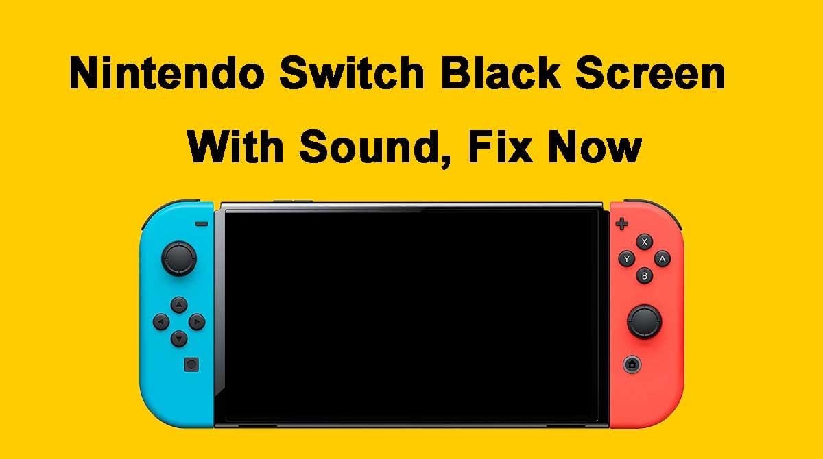 Nintendo Switch Black Screen With Sound