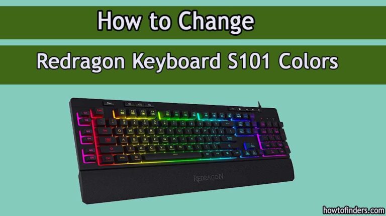 How To Change Redragon Keyboard S101 Colors How To Finders   Change Redragon Keyboard S101 Colors 768x429 