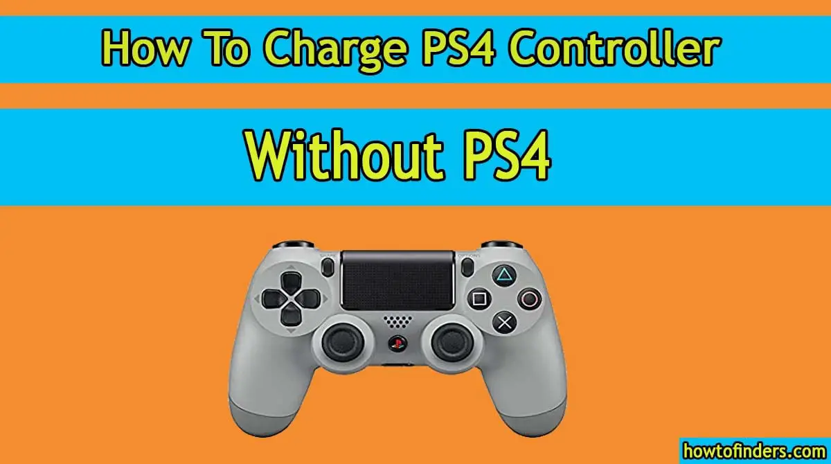 Charge PS4 Controller Without PS4