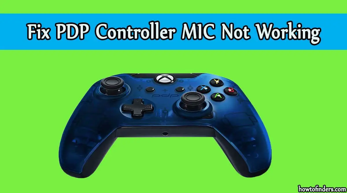 PDP Controller MIC Not Working