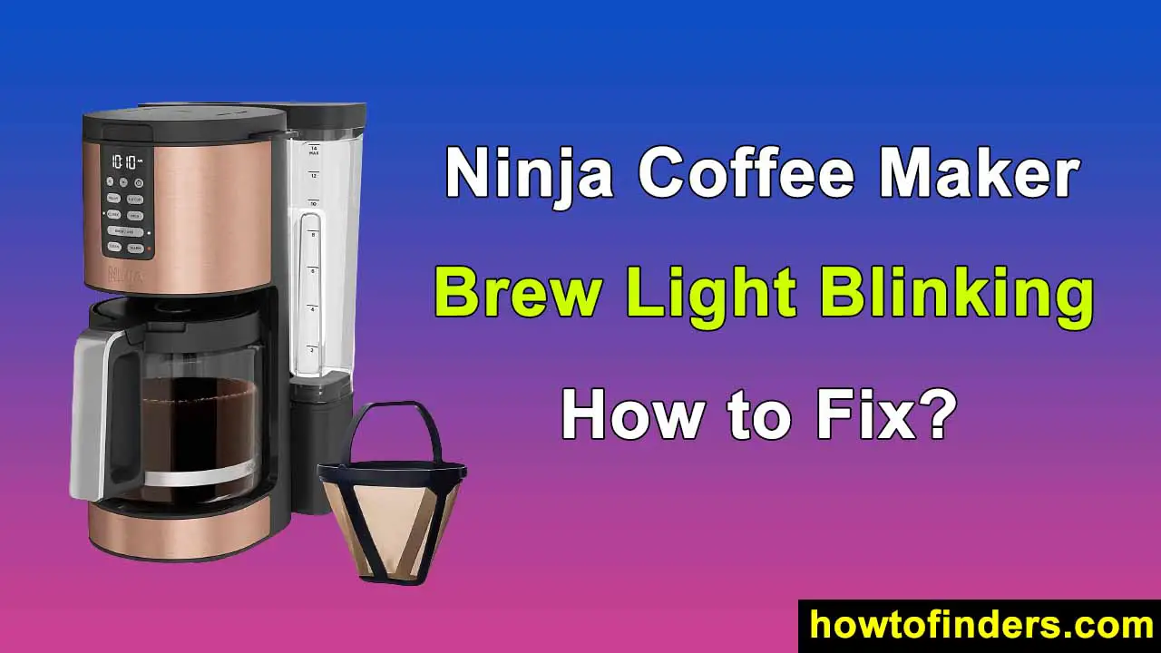Ninja Coffee Maker Brew Light Blinking